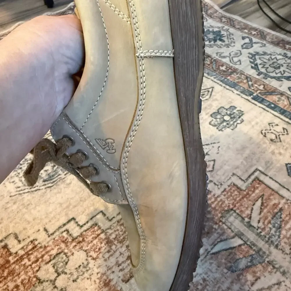 Hogan Men's Beige Oxfords size 8.5